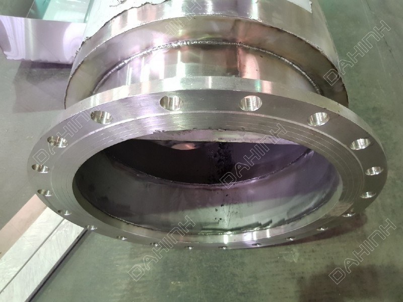 Gia công inox chi tiết bình giảm áp theo yêu cầu tại hà nội